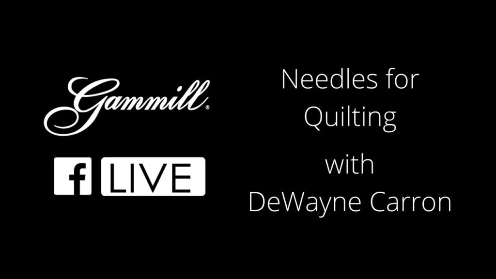 Needles for Quilting Gammill, Inc