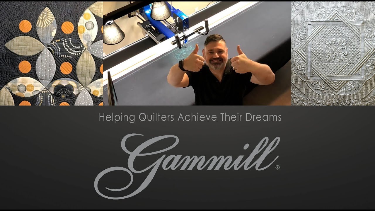 Become the confident quilter you want to be and beautifully finish quilts with ease. At Gammill we believe quilting should be rewarding, not frustrating. After guiding quilters just like you for ore than 35 years we know how important your machine is to your success, which is why we build quilting machines of the highest quality and have an international network of dealers, educators and technicians to support you all along the way.